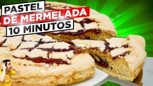 PASTEL 10 MINUTOS! 😍🍰😋 MASA casera RELLENO de MERMELADA SIN MANTEQUILLA, FÁCIL y RÁPIDO Receta # 772