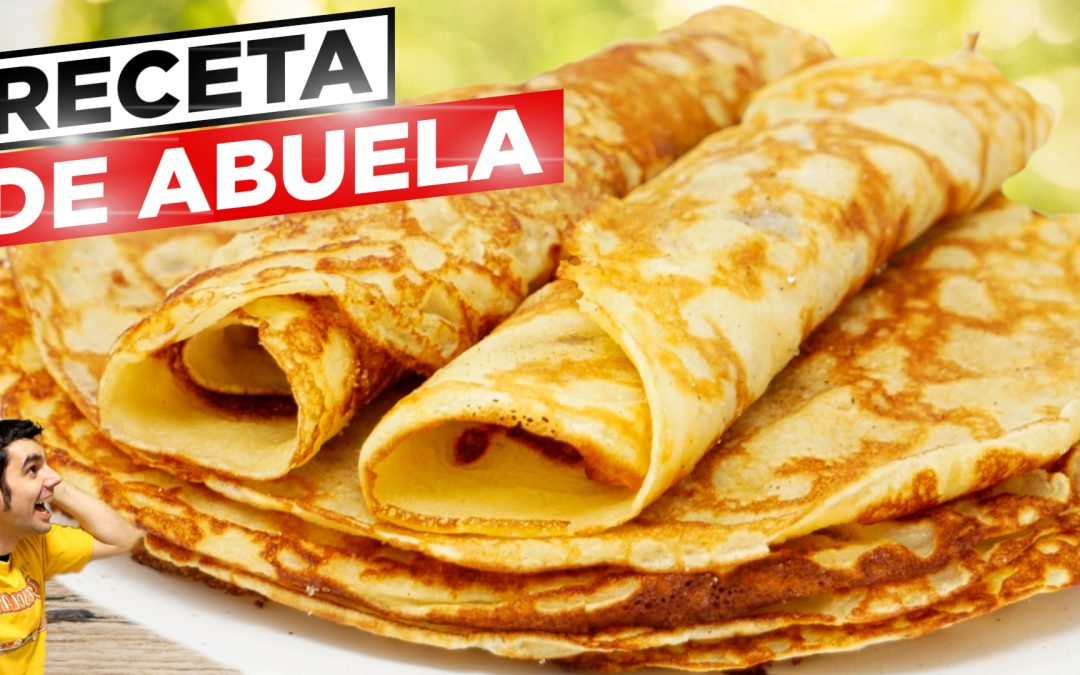 DULCES de ABUELA 😍🥞😱FRIXUELOS CREPES o FILLOAS. SIN HORNO muy FÁCIL Receta RÁPIDA # 777