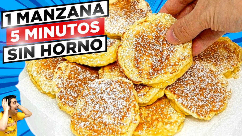 Con 1 MANZANA haz este DELIOSO DULCE en 5 MINUTOS!!😍🍎😋SIN HORNO FÁCIL y RÁPIDO, Receta # 779