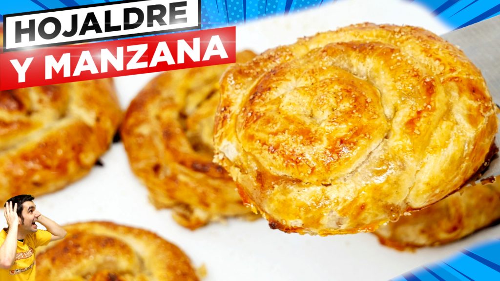 Con 1 MANZANA y HOJALDRE, en 5 MINUTOS un POSTRE DELICIOSO! 😍🍏😋Te SORPRENDRÁ Receta # 771