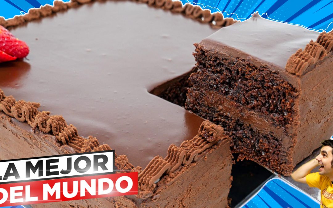 La mejor TARTA de CHOCOLATE del Mundo 😍🍫🎂(mas JUGOSA, FÁCIL y RICA) Receta rápida # 804