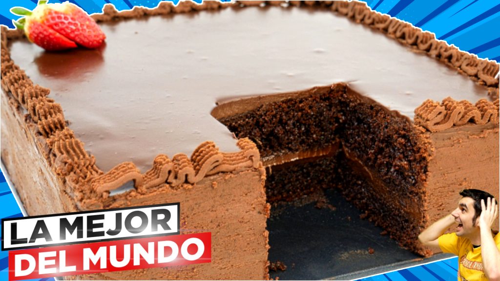 La mejor TARTA de CHOCOLATE del Mundo 😍🍫🎂(mas JUGOSA, FÁCIL y RICA) Receta rápida # 804