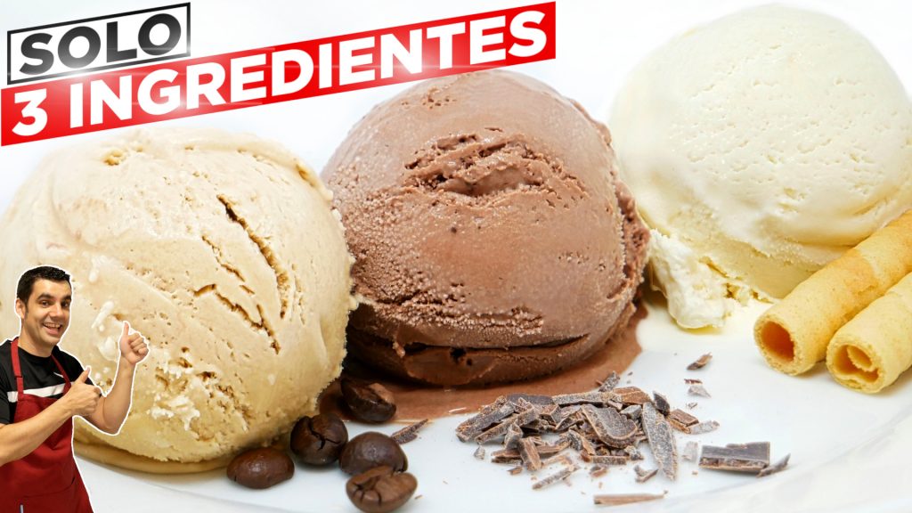 HELADO casero con 3 INGREDIENTES y del sabor que quieras!!🍧😍(5 MINUTOS y sin máquina) Receta # 824