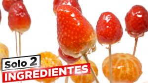 FRUTA CRISTALIZADA la receta PERFECTA de TANGHULU 😍🍓🍊 (2 Ingredientes) Los TIPS PERFECTOS # 808