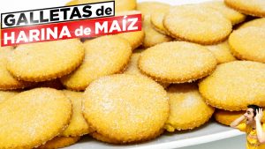 GALLETAS de HARINA de MAÍZ, 😍🍪😋 Se DESHACEN en TU BOCA, MUY FÁCILES y DELICIOSAS RECETA # 811