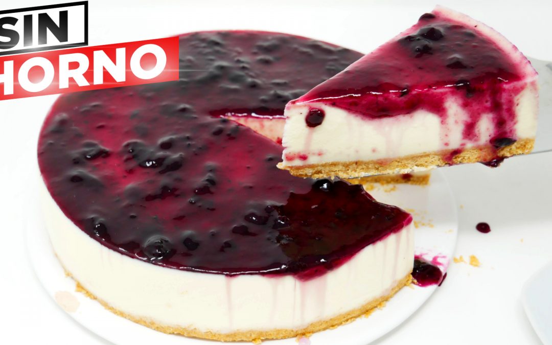 La Mejor TARTA de QUESO del Mundo se hace SIN HORNO y SIN HUEVO 🍰😱😱 (FÁCIL y CREMOSA) Receta # 812