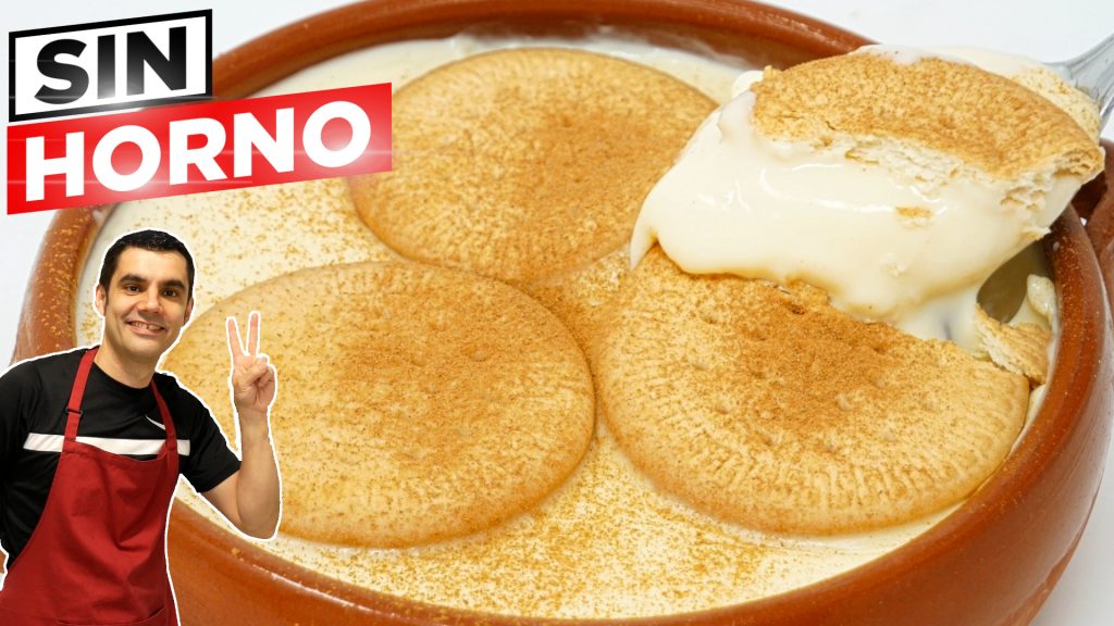 El POSTRE más RICO si tienes leche y galletas 🥛😍🍪 En 5 minutos ¡nunca me canso de el! Receta # 821