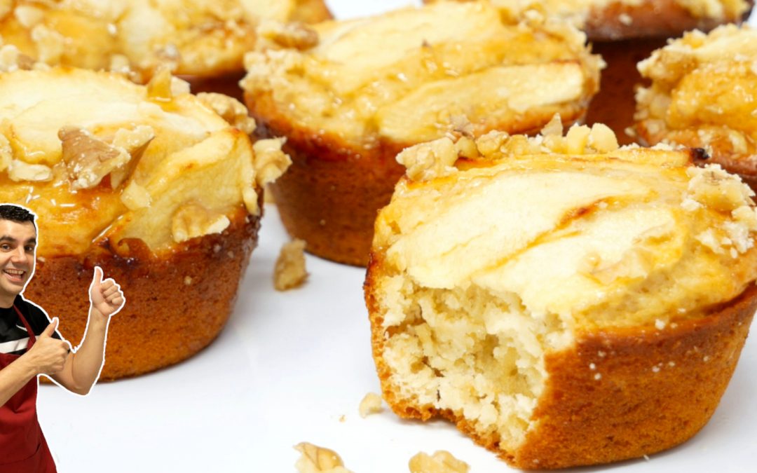 ¿Tienes 1 HUEVO y 1 MANZANA? ¡Haz este POSTRE en 5 minutos! 😍🥚🍎 FÁCIL y DELICIOSO Receta # 825