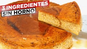 FLAN FÁCIL, SÓLO 3 INGREDIENTES y SIN HORNO.😍🍮 El postre más rico y rápido Receta #830