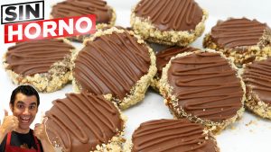 Sin Harina y sin horno con 4 ingredientes y DELICIOSOS! 😍🍫 De chocolate muy rápidos. Receta # 838