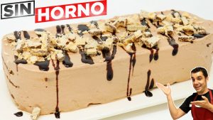 POSTRE FRÍO con solo 4 Ingredientes y SIN HORNO 😍🍫 (PASTEL Muy fácil cremoso y delicioso) Receta 836