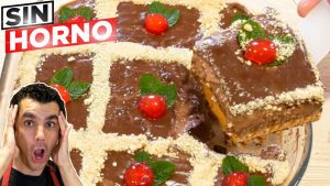 ¿Tienes CACAO y LECHE?😍🍫🥛Prepara este DELICIOSO POSTRE SIN HORNO muy CREMOSO y FÁCIL Receta # 839