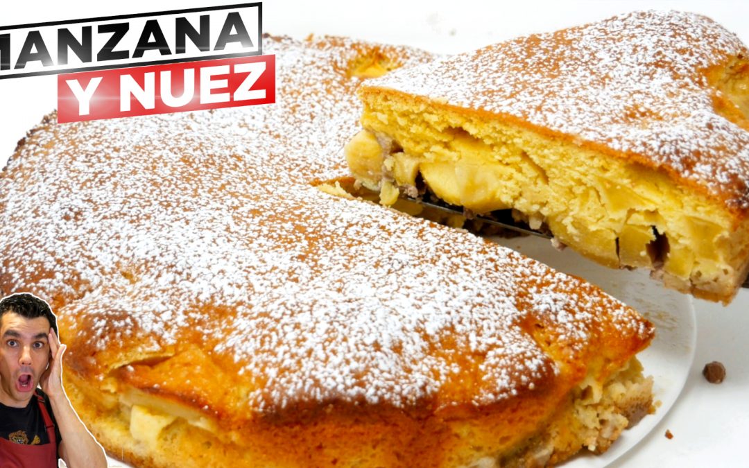PASTEL de MANZANA y NUEZ /😍🍎🥧 Tarta de manzana / Receta rápida de un postre delicioso. Receta # 852