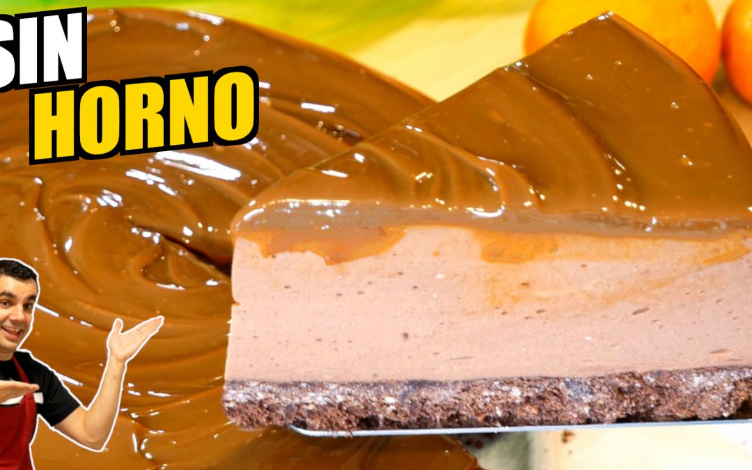 Pastel chocolate sin horno