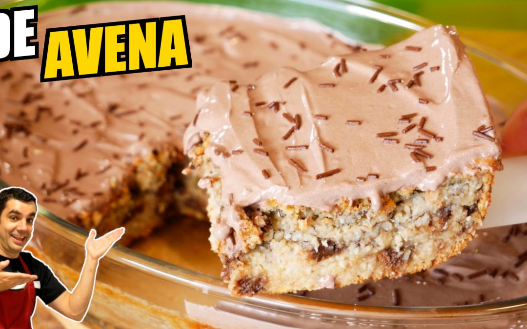 ¿Te gustan los POSTRES saludables? Con AVENA y PLÁTANO receta sin azúcar deliciosa 🥣🍌.