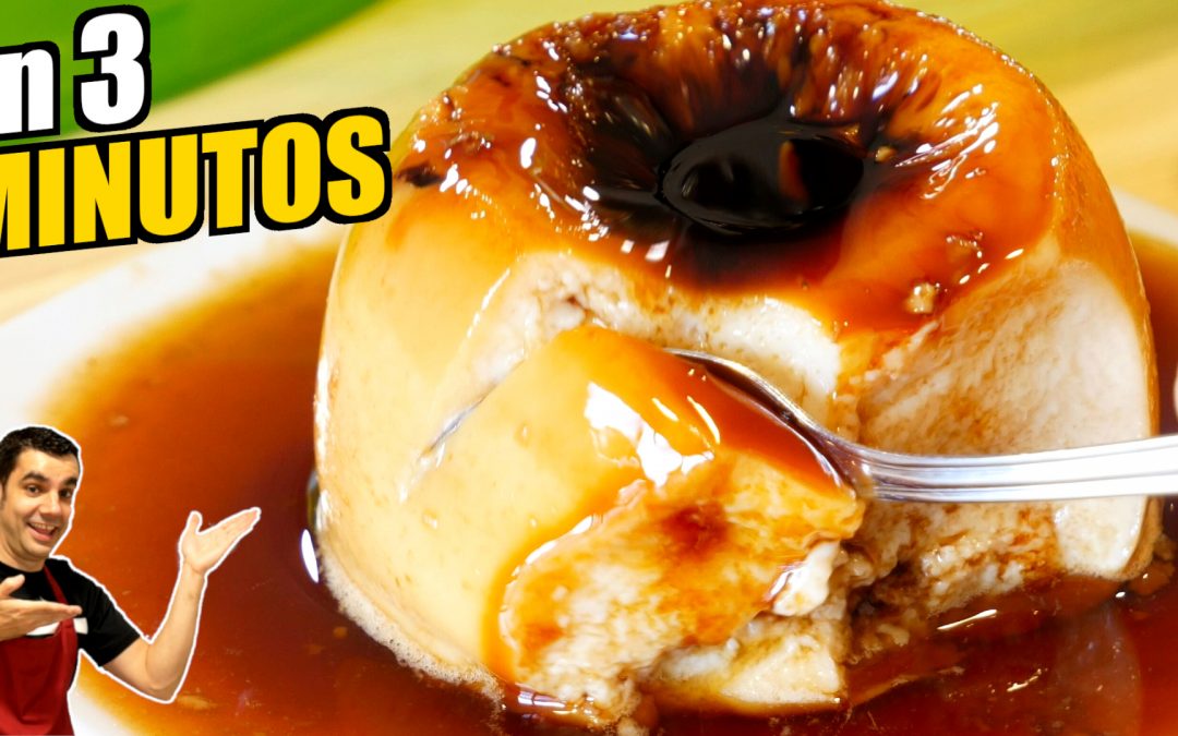 Flan en 3 minutos
