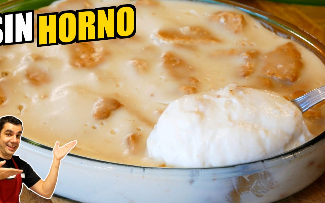 🍰🍫 ¡No lo vas a creer! El postre más delicioso y fácil del mundo sin horno ni huevos!