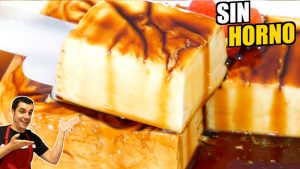 el flan MÁS RICO Y FÁCIL, en SÓLO 3 MINUTOS ¡ 3 INGREDIENTES, SIN HUEVO y SIN HORNO !