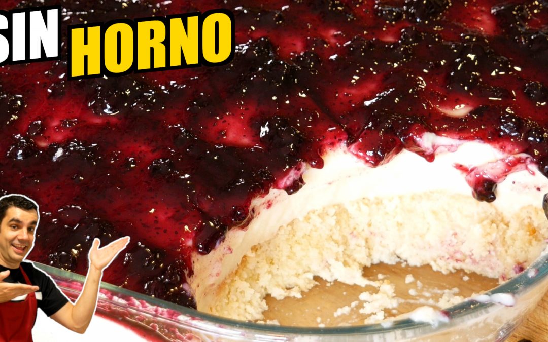 PASTEL de YOGUR más fácil y rico 🍰🍰 SIN HORNO ni batidora 😍😍 Receta