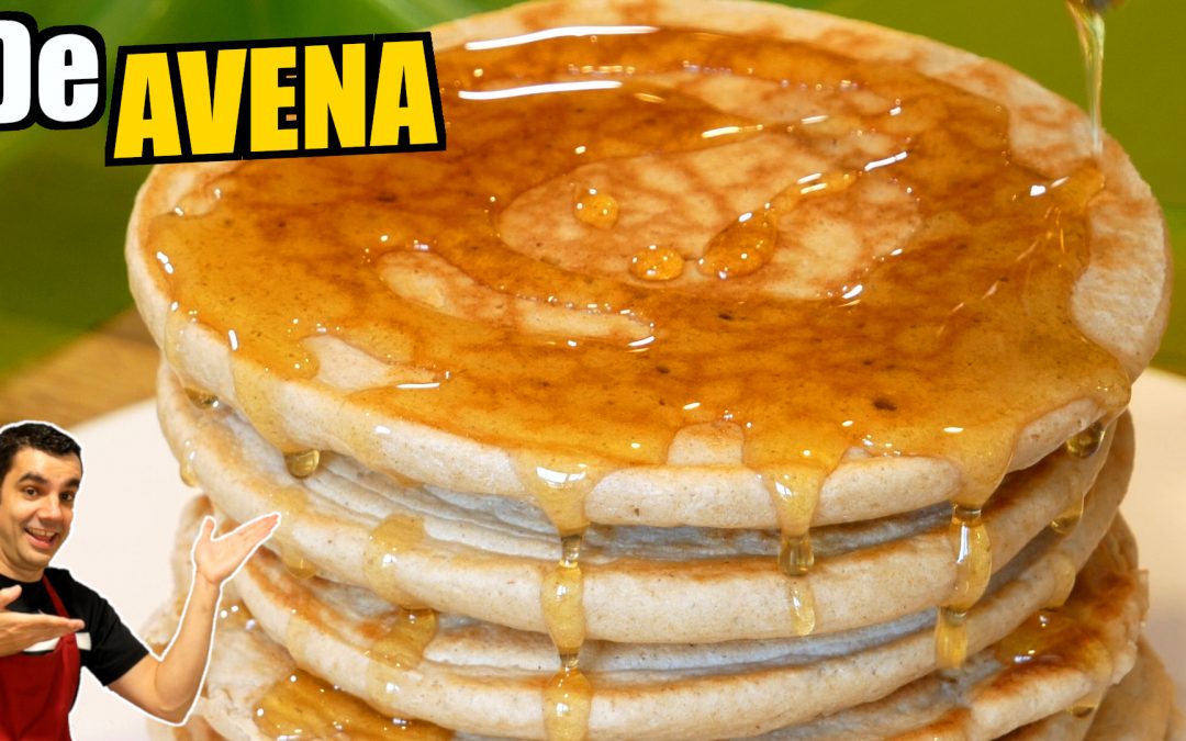 Tortitas de AVENA Fáciles y Esponjosas para Desayunos y Meriendas
