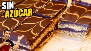 Pasteles de avena y chocolate saludables 😍😍 SIN AZÚCAR, SIN HORNO y con solo 4 INGREDIENTES