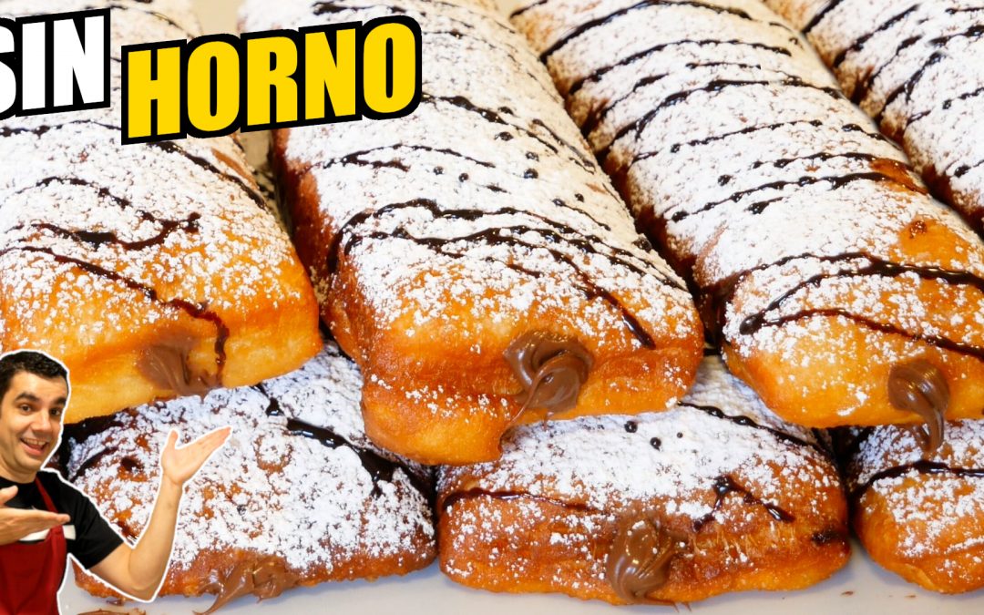 Delicias RELLENAS : Cañas Mágicas SIN HORNO😍😋🔥 Receta # 984