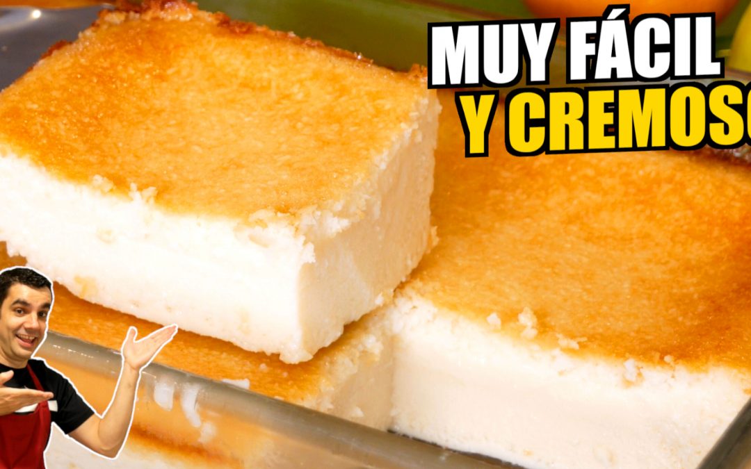 😍 Descubre el Pudin Más Delicioso en 5 Minutos - Sin Harina