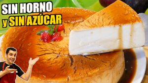 Pastel de MAIZENA , SIN AZÚCAR y SIN HORNO ni GLUTEN