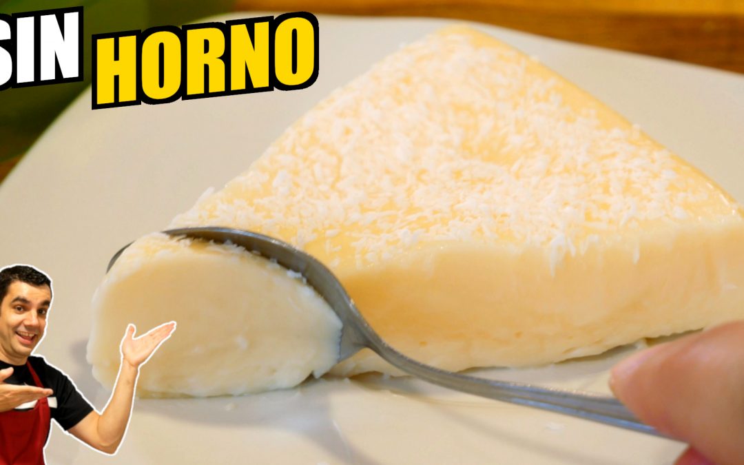 🍰 Descubre el secreto detrás de un POSTRE SIN HARINA: ¿Tienes leche en casa? 🥛✨ Receta