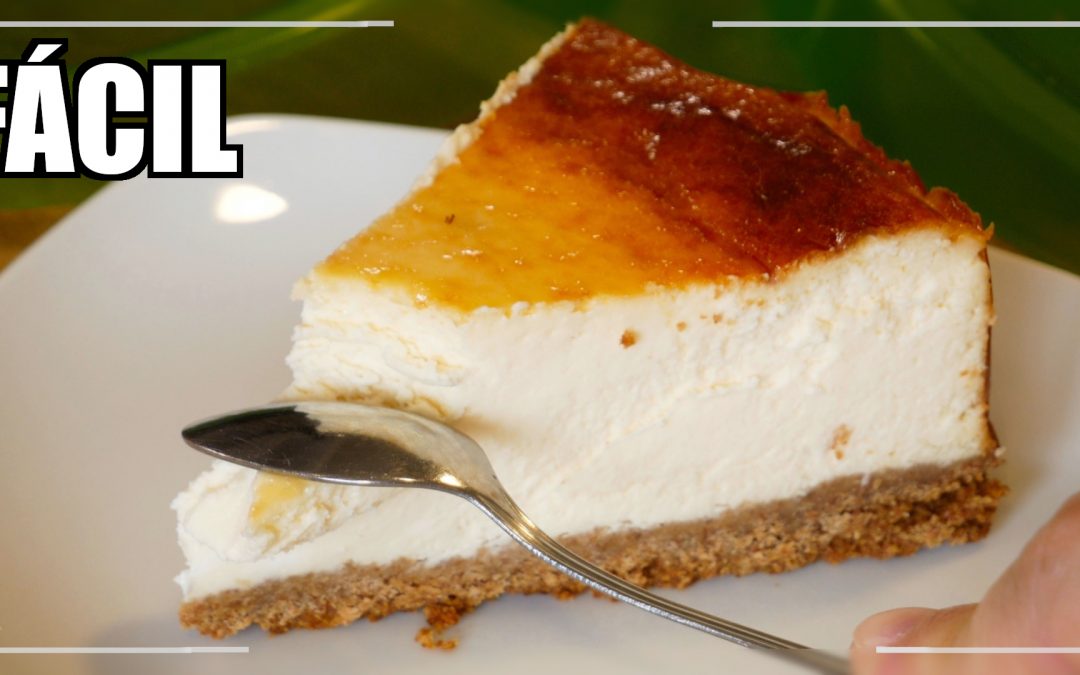 tarta de queso con truco
