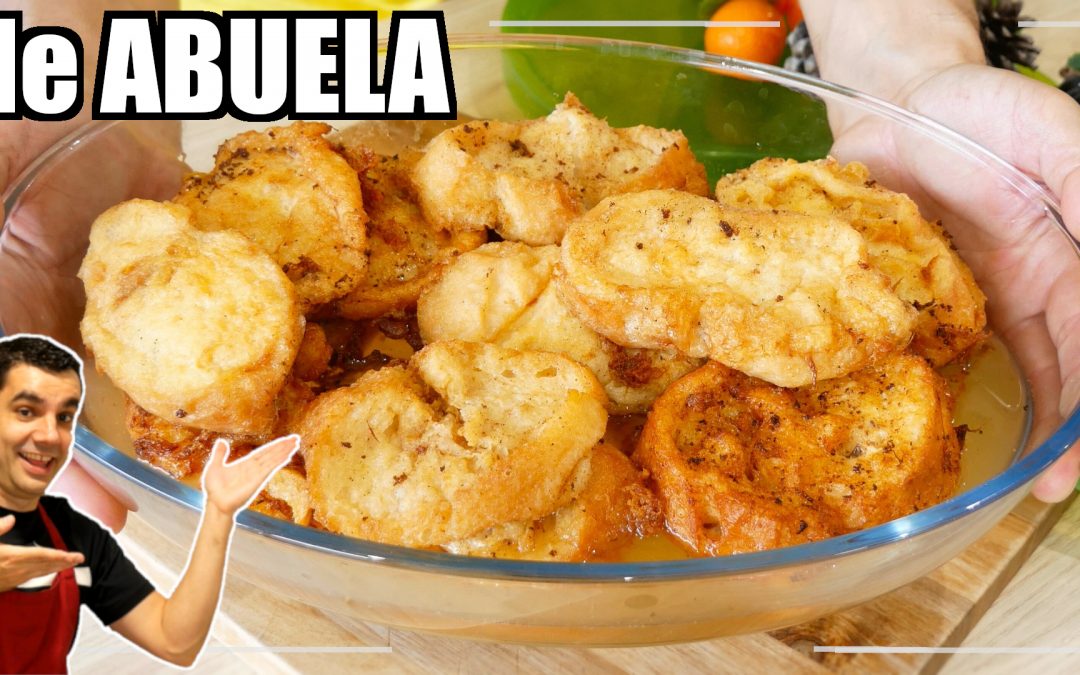 Torrijas en almíbar