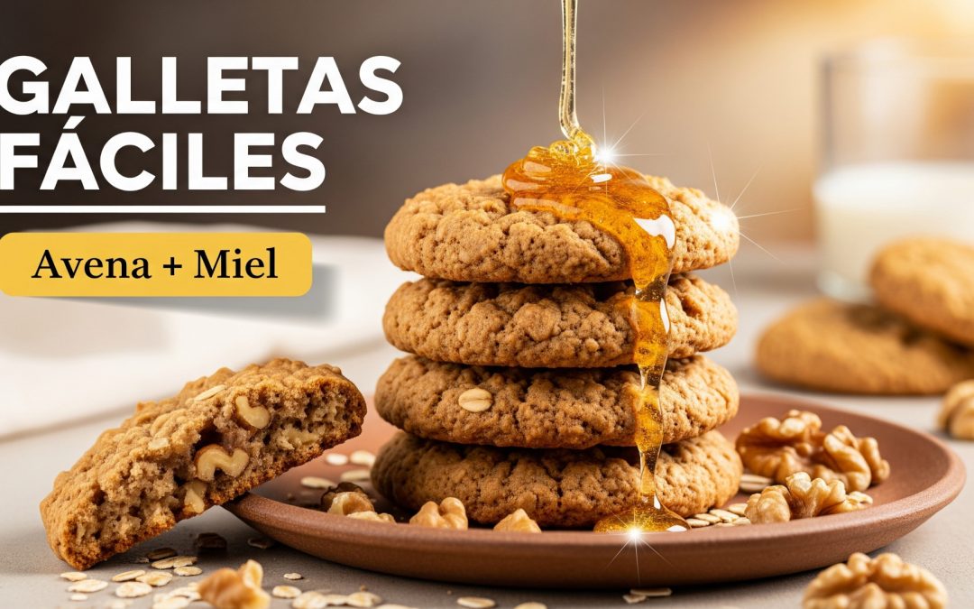 Galletas de Avena, Nueces y Miel
